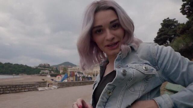 Real sex with a blonde