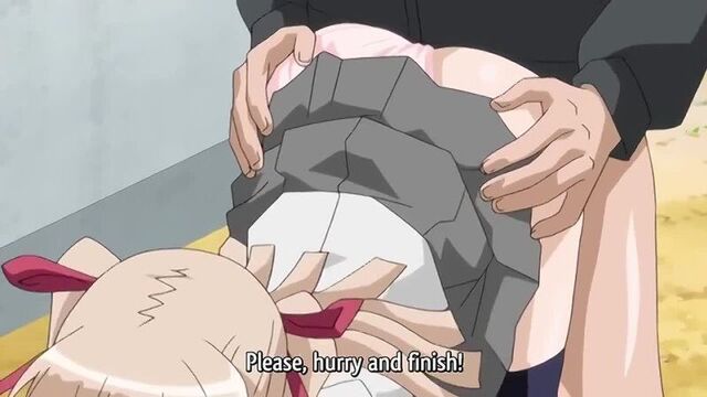 Rape of a schoolgirl 18+ (hentai, uncensored)