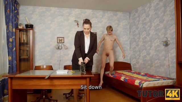 Fucked a Russian mature tutor