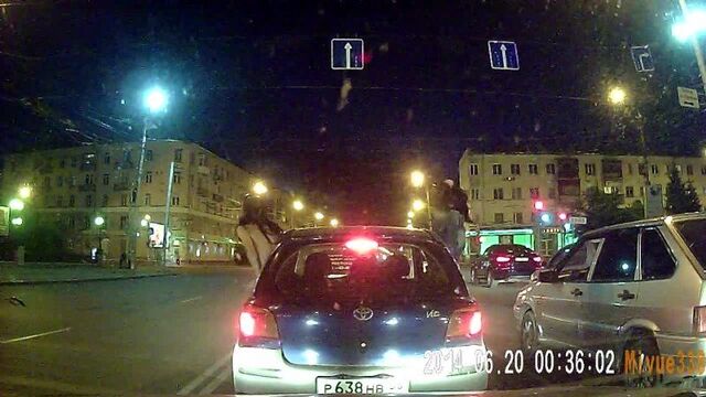 Omsk porn on the road