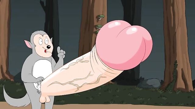 Sex adventures of Little Red Riding Hood and other cartoon characters