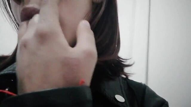 Masturbating in the toilet