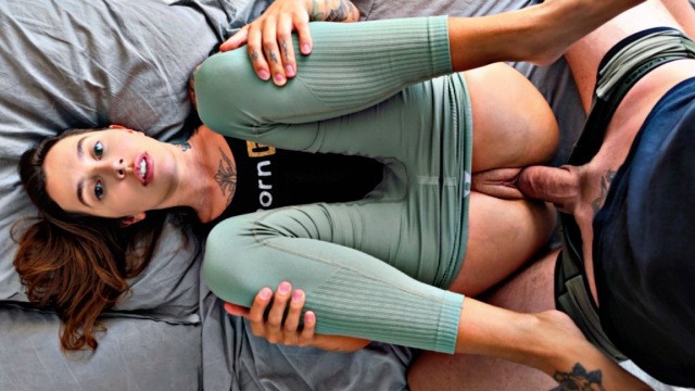 Gymnastics with panties down