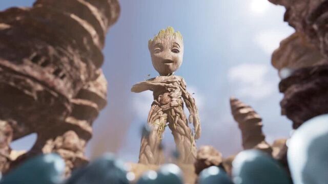 I Am Groot - First Animated Series Teaser From Comic-Con 2022