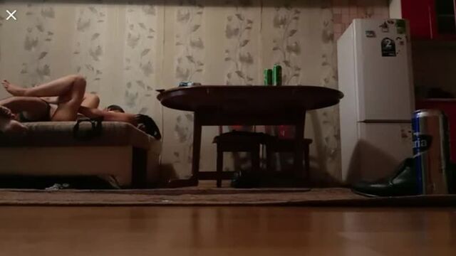 92 friends around Kazakh woman gets fucked in the morning Sex broadcast