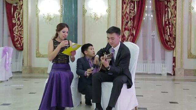 At the wedding, my sister sang a song through tears for her brother until she trembled