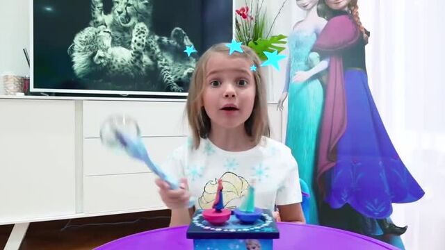 Max and Katya play with colors and surprises