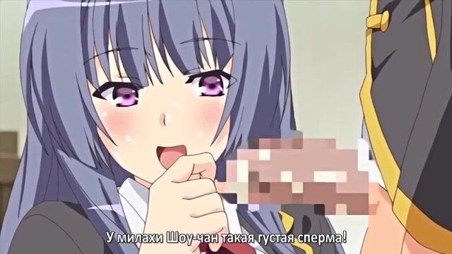 In hentai anime, big tits and a sea of ​​sperm are an integral part of the show