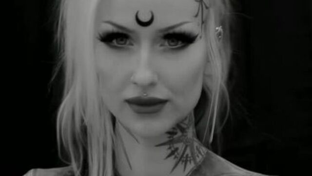 Dark - Lovers In The Dark (Official model Shelly D'Inferno) sexy music video sexy music video clip explicit HD 1080p Gothic
