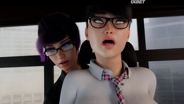 3D Porn - Hot office workers help you cum #2 - (Russian voice acting)