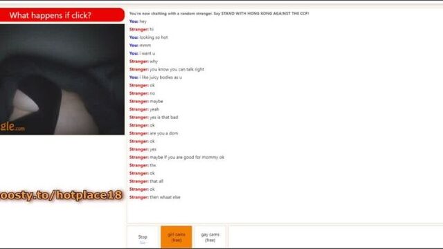 A naughty bitch plays naughty under the blanket and shows her breasts in chat roulette (video chat, webcam, chat roulette, drain, entry, whore, sex, virtual)