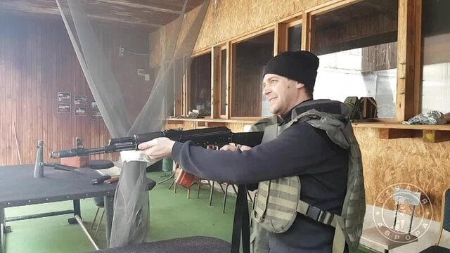 Preparing for filming