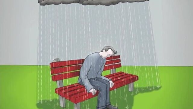 I had a black dog, his name was Depression