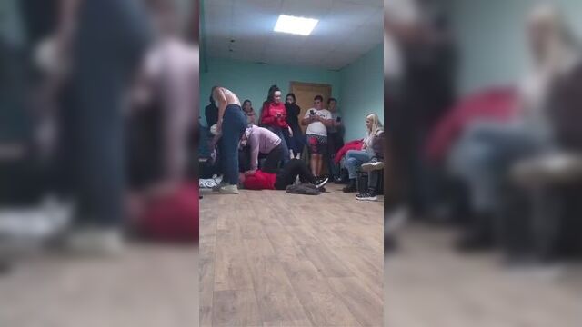 A gay man and his friends hit on a girl from the village
