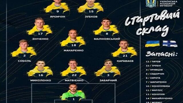 Ukraine did not hold on to the victory against Finland and let France qualify for the World Cup.