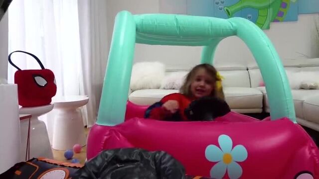 Max and Katya save toys