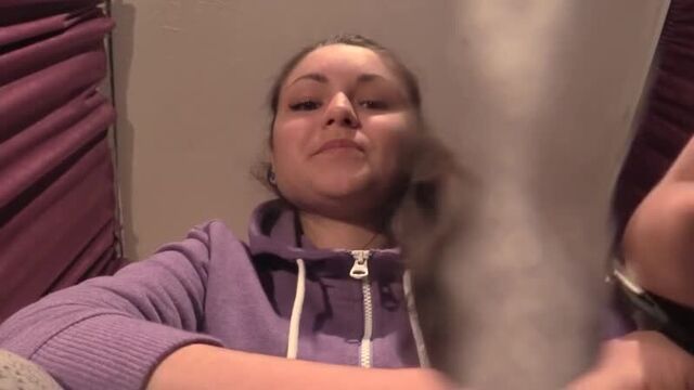 SPITS ON YOUR FACE girl porn from first...drool fetish sex