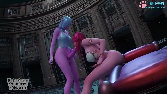 3D Porn - Elven passion - (Russian voice acting)