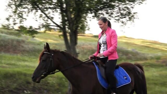 Russian Federation on horseback