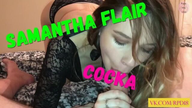 Stepfather and daughter - massive facials, hottest moments! Samantha Flair orgasm cum-on-face daddy dad porno stepdad