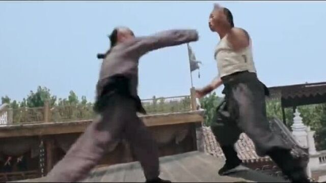 Jet Li's fearless fight scene - The Tower. Excerpt from the film Fearless (2006)