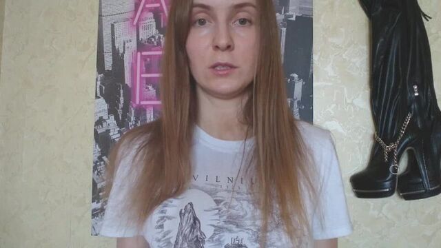 FEMDOM IN RUSSIAN 7 CROSSDRESSING AS ART - sissy hypno