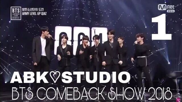 BTS COMEBACK SHOW HIGHLIGHT REEL 2018 Pt 1 Kazakh Dybystaumen