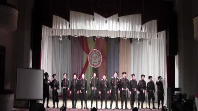 vocal ensemble Cossack Prowess of the Temryuk RDK with the song by Igor Myshkin My Cossack