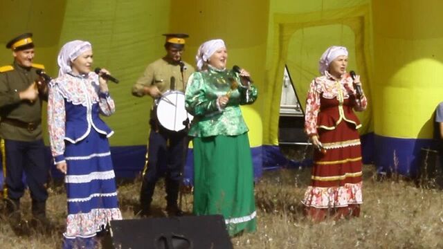 Folklore group "Cossack tunes" - Marching song of the Cossacks "Linear Cossacks"