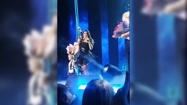 Natasha Koroleva and Katya Gordon - to their son (Moscow, Kremlin, 03/11/2023)