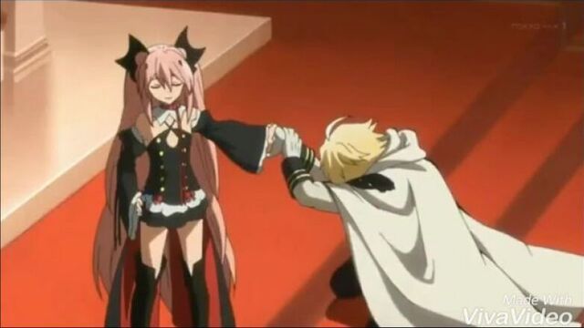 anime clip "The Last Seraph" Mika and Krull - I'm not your dog