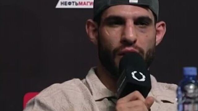 Mohammad Heibati and Shovkhal Churchchaev fought at a press conference!