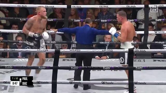 Nate Diaz - Jake Paul. Full fight
