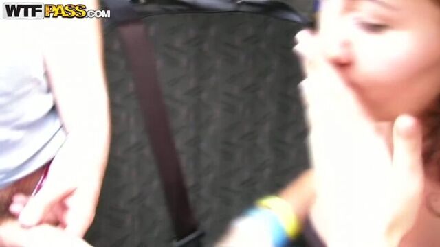 Sex in the car with Russian Svetka
