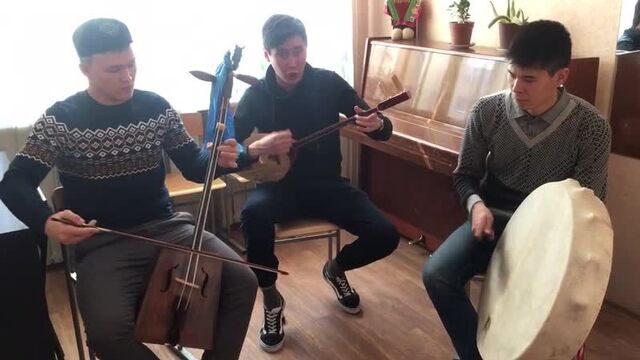 Danil Eduardovich Danzheev, Bainur Andreevich Khabarov, Arzhan Toedov - “Kai Chorchok”, Altai State University