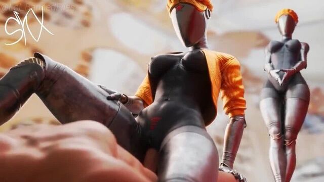 Compilation of FFM sex with twins from Atomic Heart