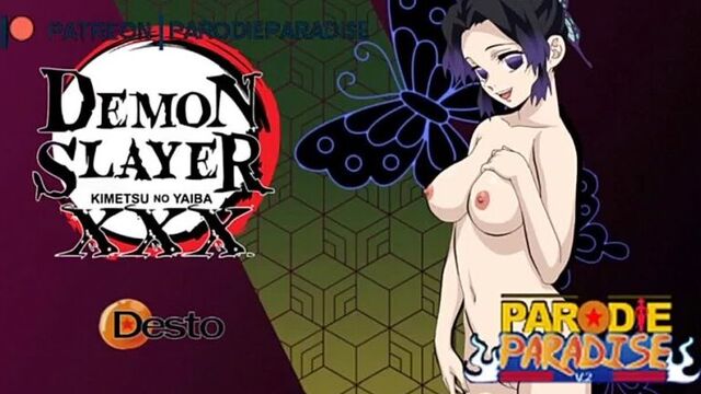 Shinobi kocho naked seduced tanjiro for anal