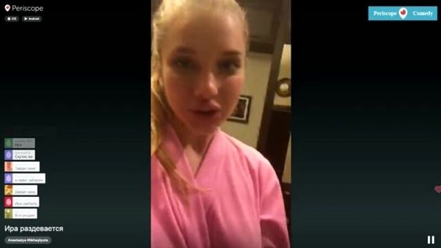 There is a hidden camera in the women's locker room that films girls.