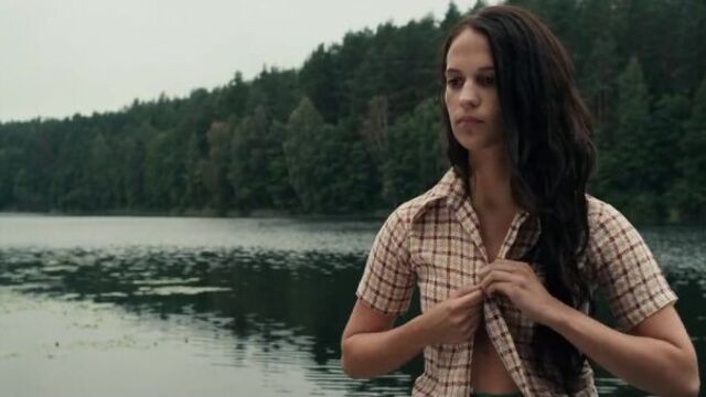 Alicia Vikander naked in the movie “The Crown Jewels” (2011)