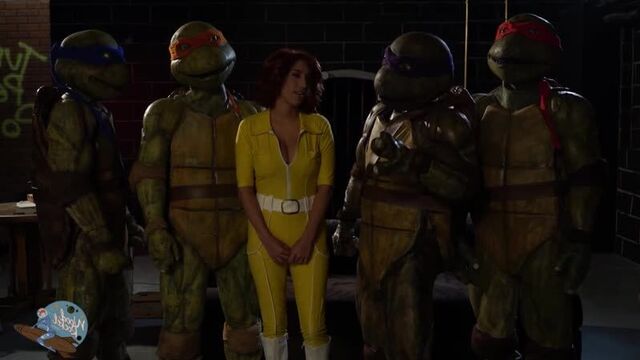 Teenage Mutant Ninja Turtles fucked and fucked April [Homemade Russian private porn video of mother incest fucking sucks skin]