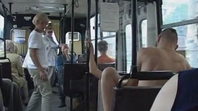 Sex mayhem on a St. Petersburg bus (for adults)