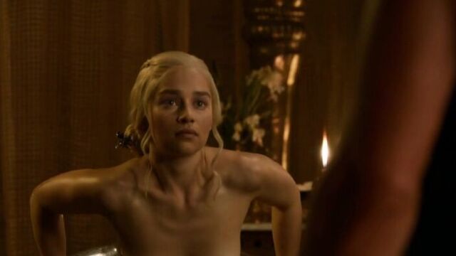 Naked Emilia Clarke [sex, porn, blowjob, ass, tits, pussy, dick, orgasm]