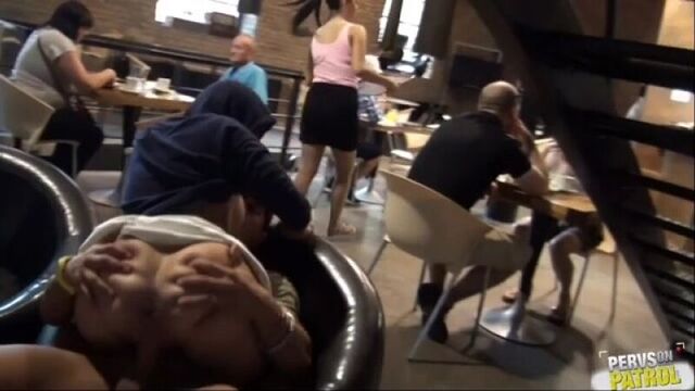 They fuck in a RESTAURANT in front of everyone. porn in public sex exclusive