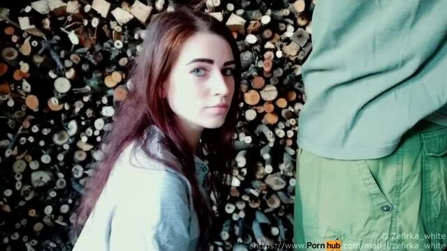 Quick blowjob in our friend's barn - Vacation has begun (New porn, gangbang, porno, fucking, sex, homemade, student, creampie, homemade