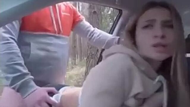 She took the guy to the forest and gave herself to him porn sex private Russian in the forest in the car road whore fuck porn porn video home