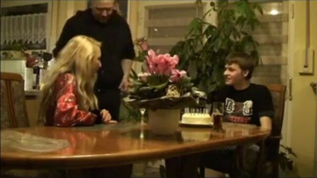 Real incest mom and son, dad gave his son sex with his mom (incest, mom, milf)