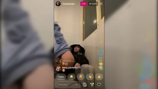 INSTASAMKA JERKING PUSSY ON PERISCOPE AND SHOWING ASS LIVE INSTASAMKA LEAD SEX PORN SEX PORN