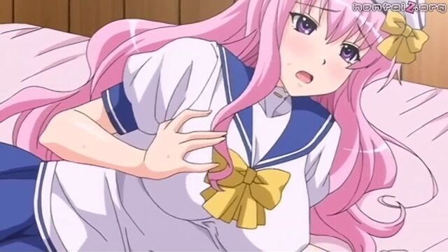 Anime Porn - Incest - Try big tits - (Russian voice acting)