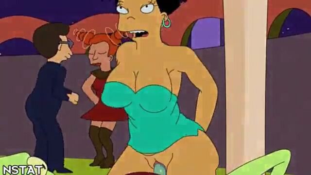 Futurama at the disco
