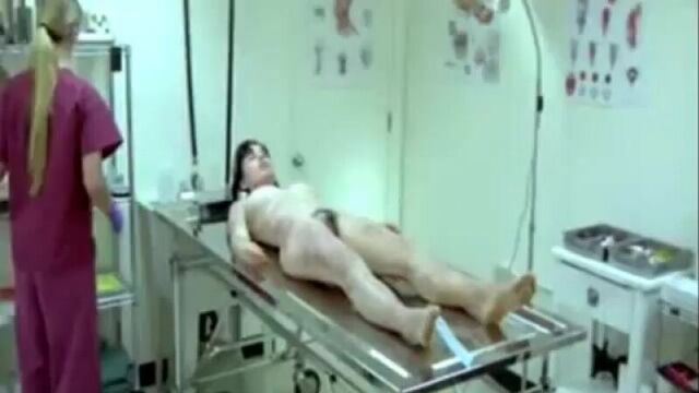 Fucked a dead man in the morgue.